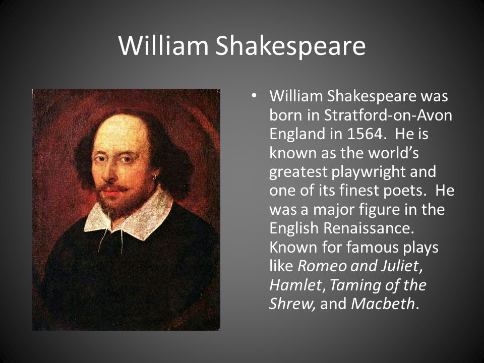 10 выражений, придуманных Уильямом ШекспиромУильямом Шекспир