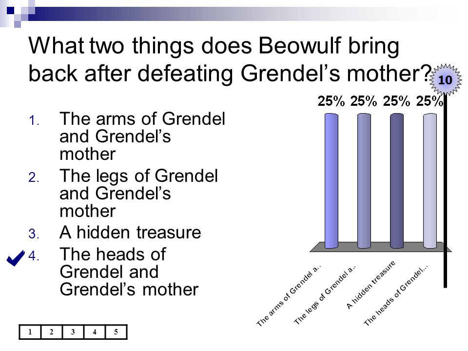 to what does beowulf attribute his victory