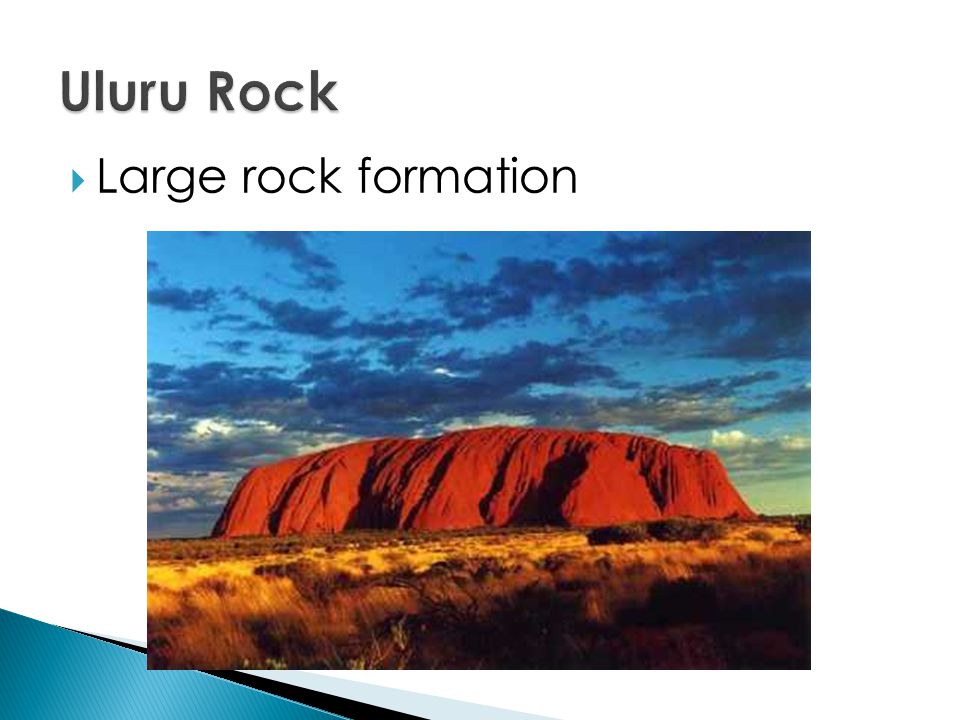  Large rock formation