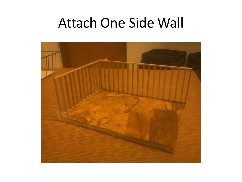 Attach One Side Wall
