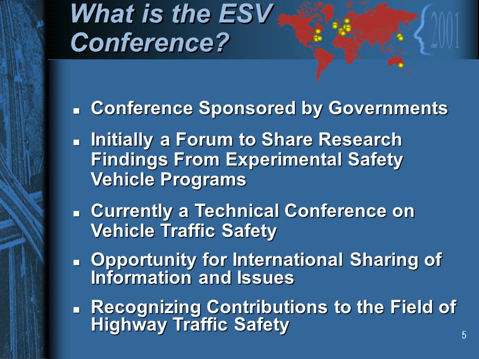 5 What is the ESV Conference.
