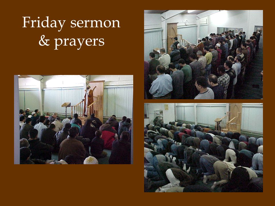 Friday sermon & prayers