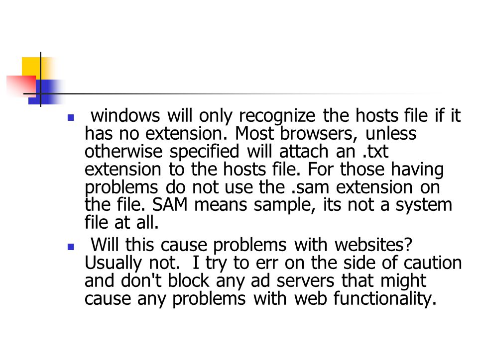 windows will only recognize the hosts file if it has no extension.