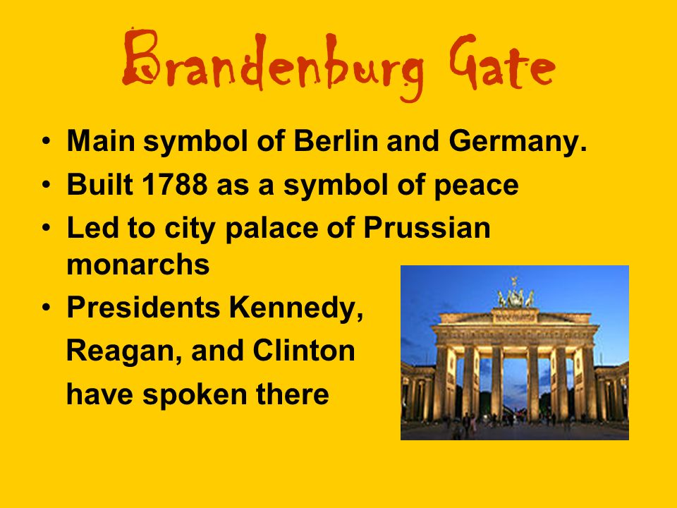 Brandenburg Gate Main symbol of Berlin and Germany.