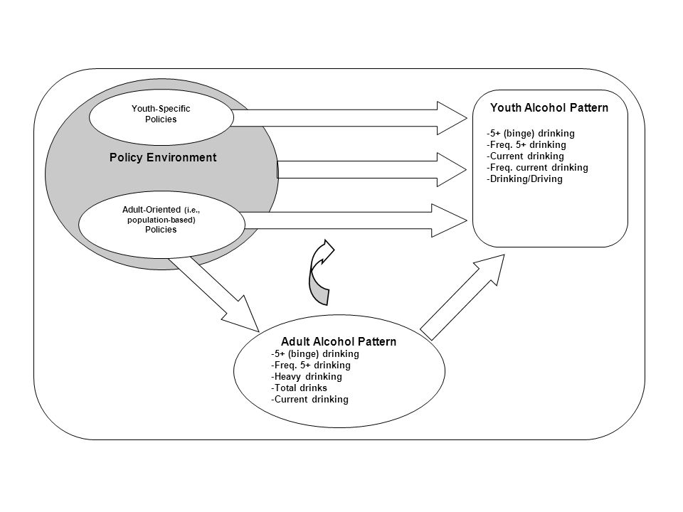 Policy Environment Youth Alcohol Pattern -5+ (binge) drinking -Freq.