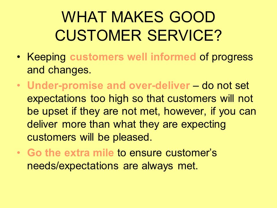 Customer Experience