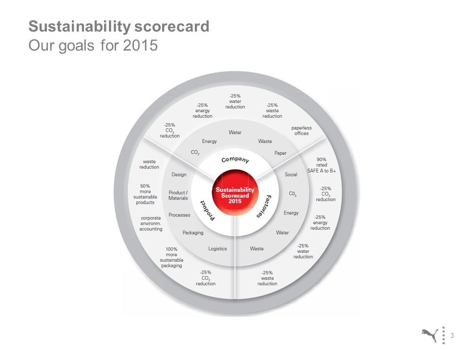 1 PUMAS PRODUCT LEVEL ENVIRONMENTAL PROFIT & LOSS ACCOUNT (EP&L) AND  INCYCLE COLLECTION Innovation Case Study by Stefan Seidel, Team Head PUMA.Safe  Ecology, - ppt download