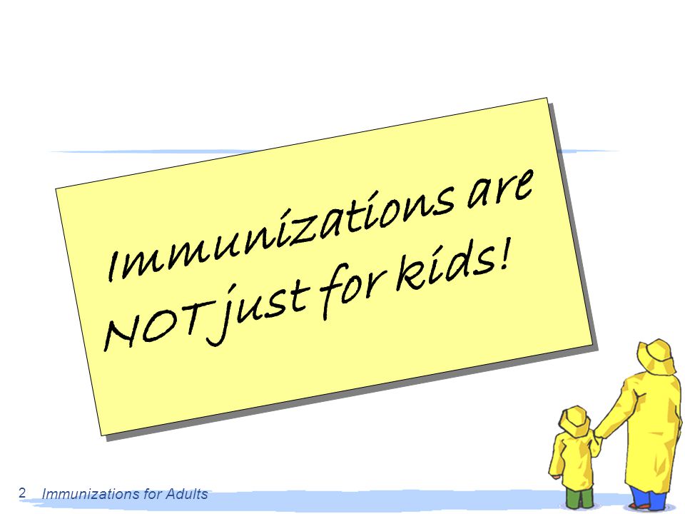 Immunizations for Adults 2