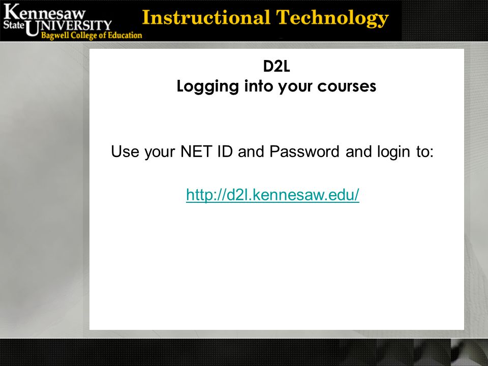 Cv Orientation Ed S Instructional Technology Kennesaw State
