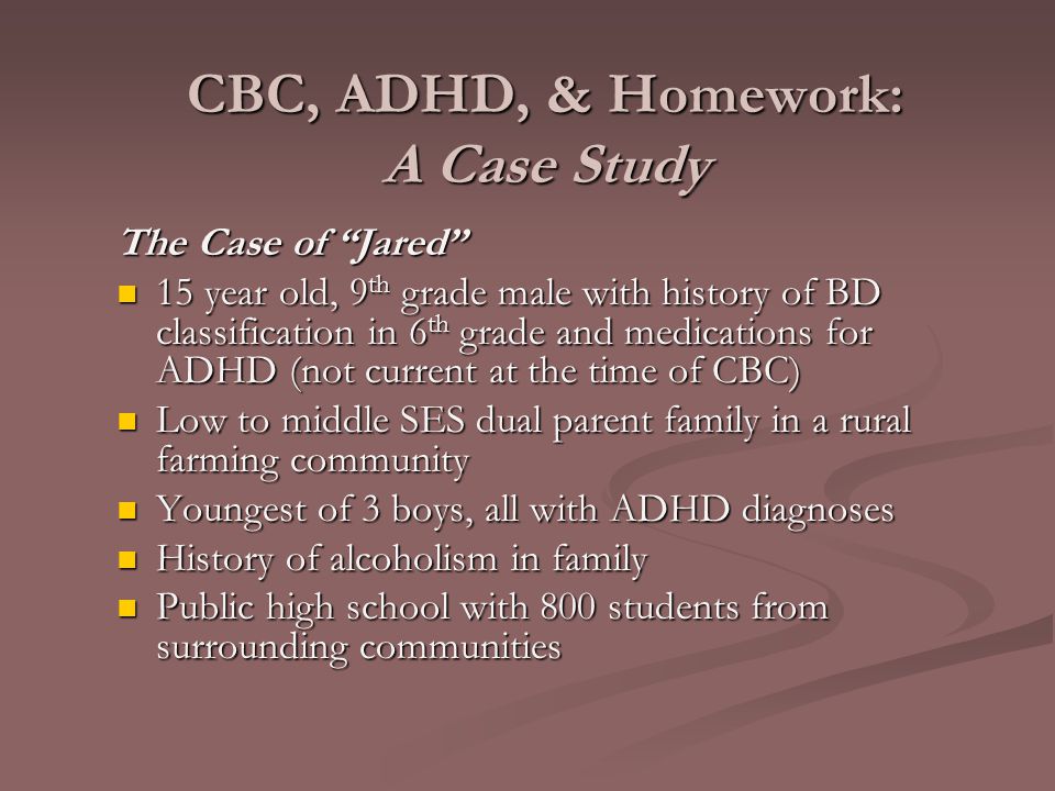 ADHD, the classroom and music : a case study