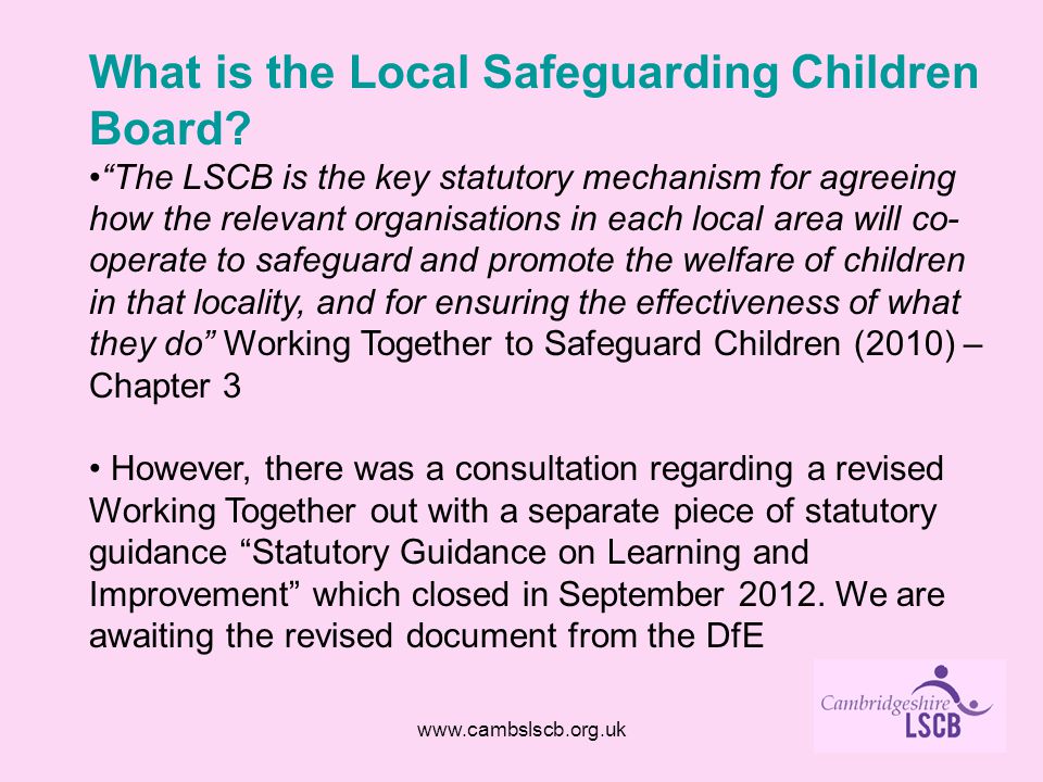 What is the Local Safeguarding Children Board.