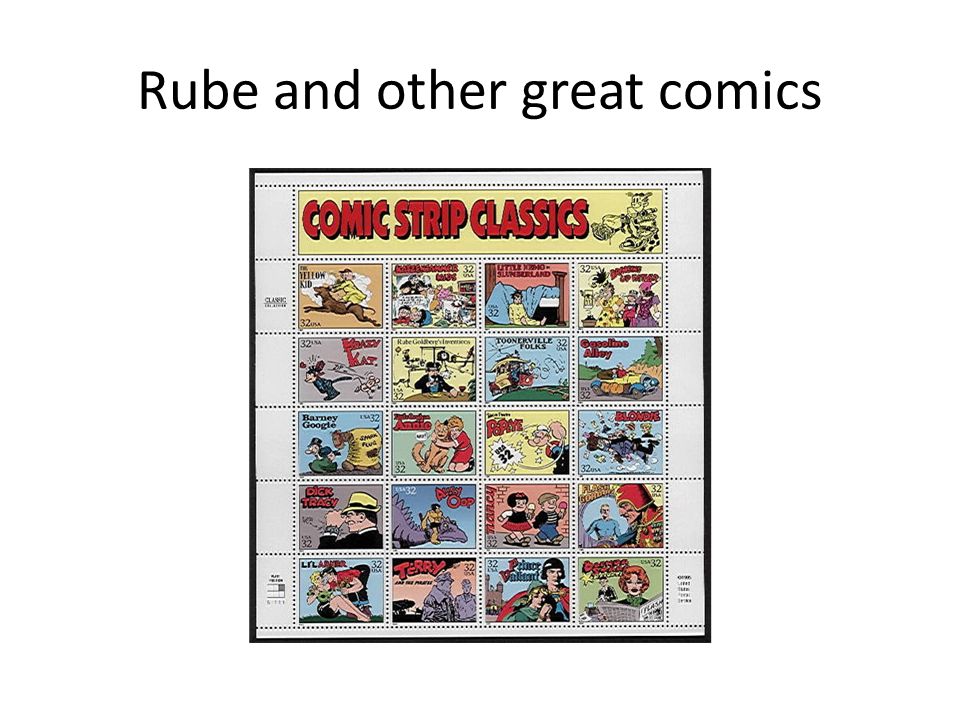 Rube and other great comics