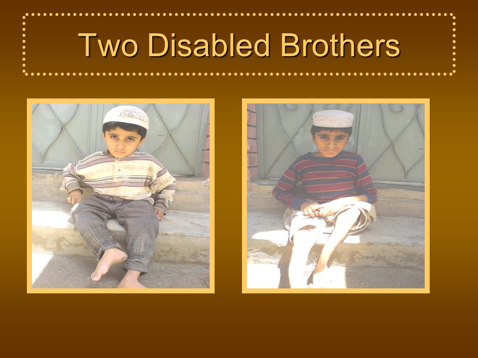 Two Disabled Brothers