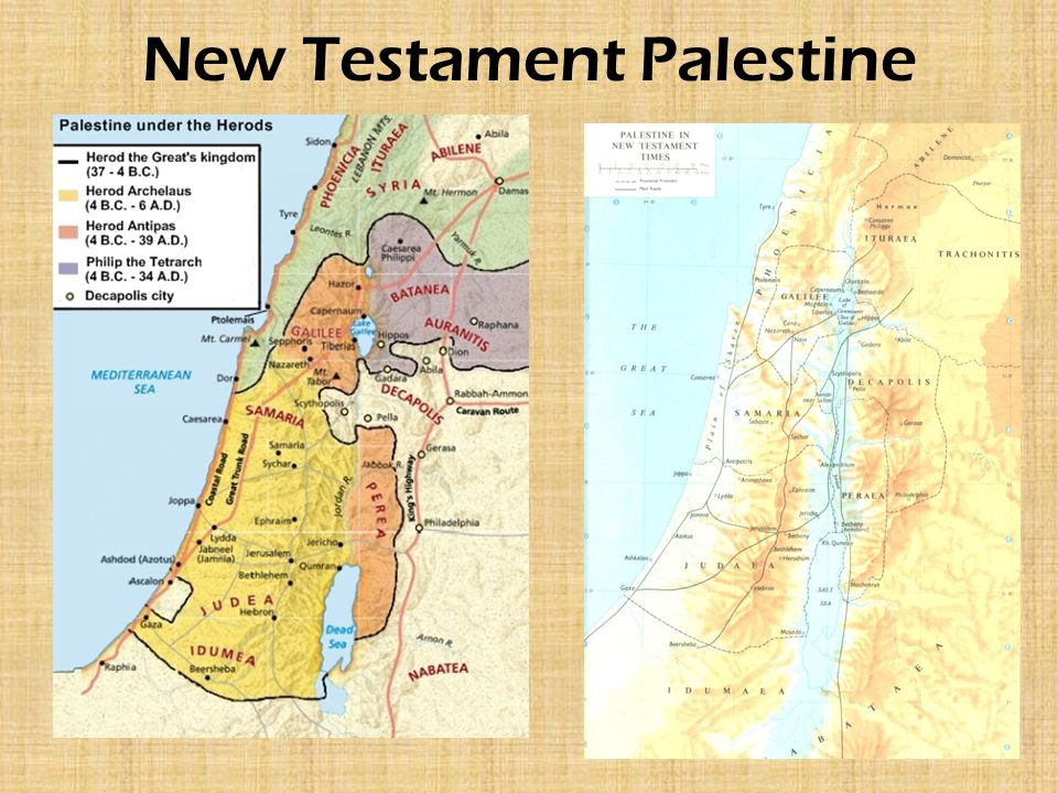 New Testament Palestine