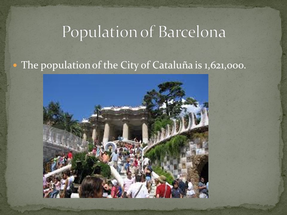 Barcelona is the Capital and most populous city of the Autonomous Community of Catalonia (Cataluña) and the second largest city in Spain.