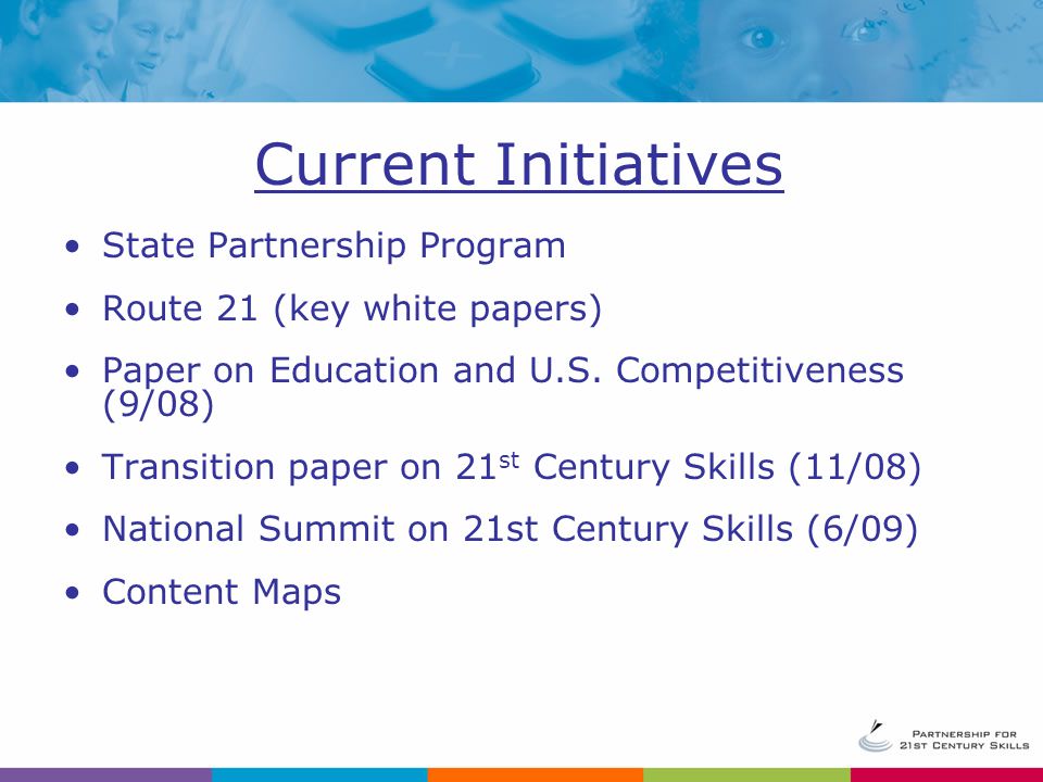 State Partnership Program Route 21 (key white papers) Paper on Education and U.S.
