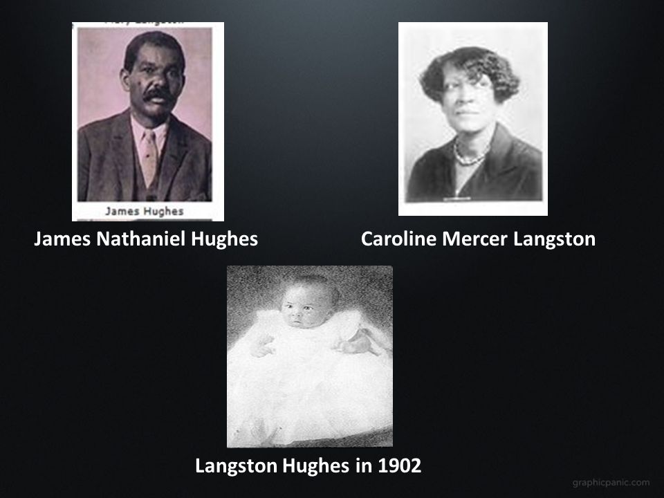 James Nathaniel HughesCaroline Mercer Langston Langston Hughes in 1902