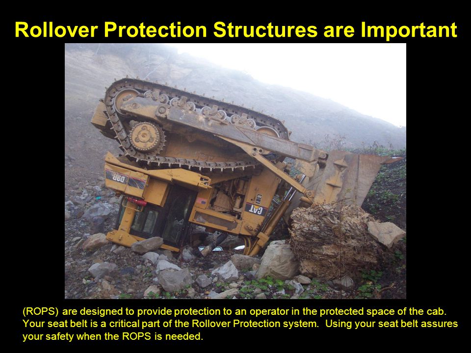Image result for why using a seatbelt with rops is important