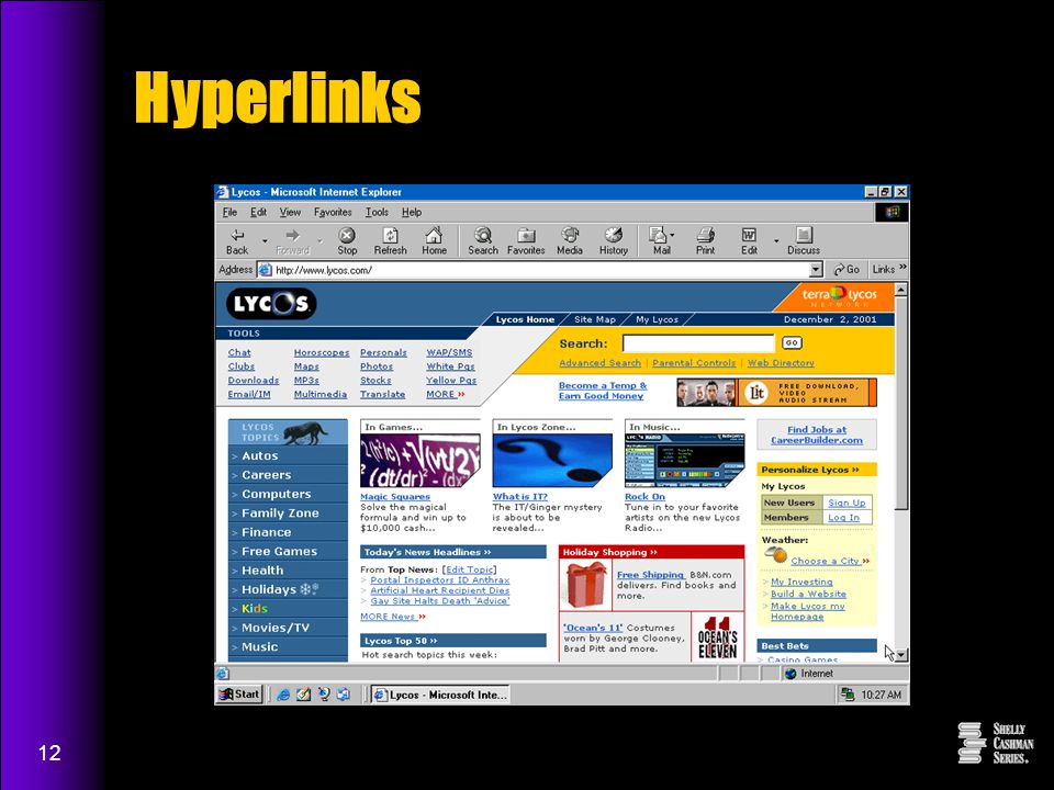 12 Hyperlinks
