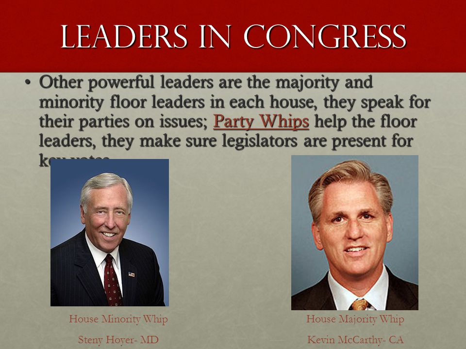 6.1 Organization of Congress. A Bicameral Legislature The Great ...