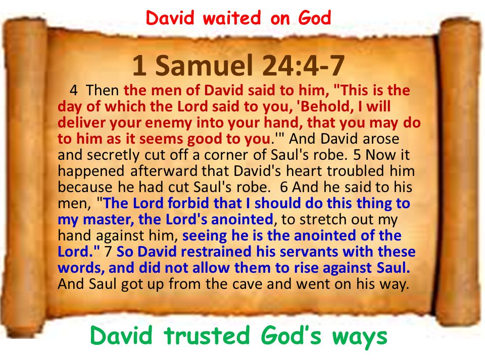Class 1: God Prepares David to be King David & Solomon: Kings in ...