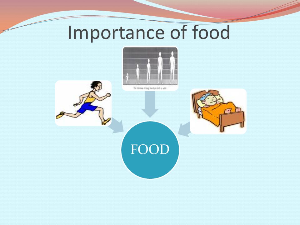 Importance of food FOOD