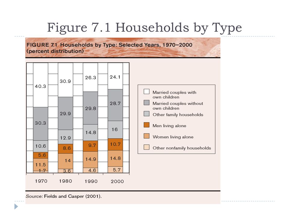 Figure 7.1 Households by Type