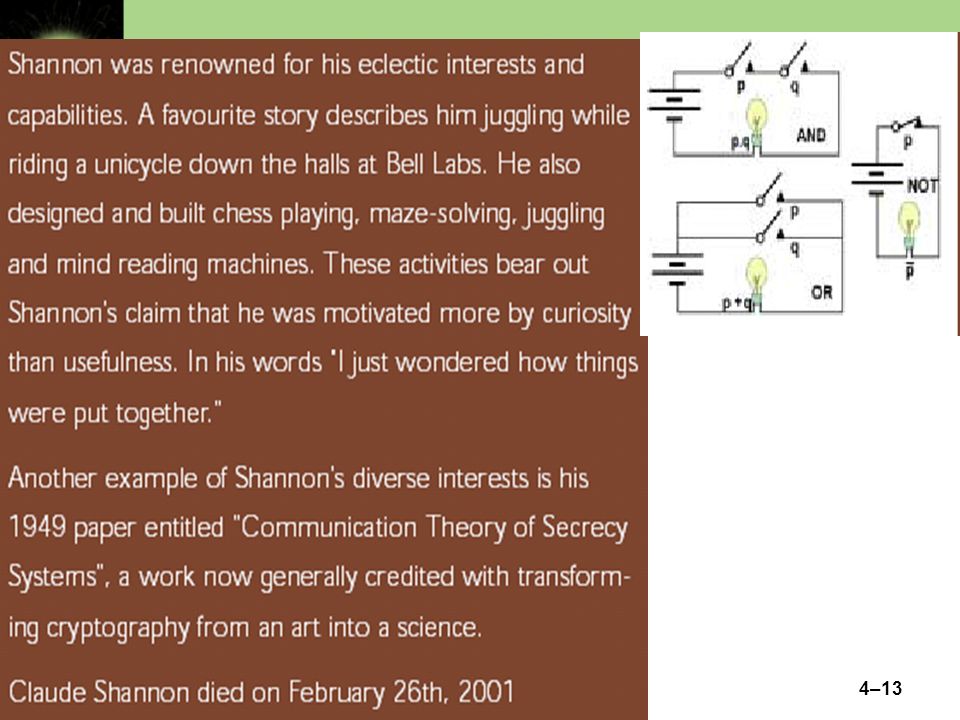 lecture 3 boolean algebra, logic gates prof sin min lee department but equally powerful, notational methods for describing the behavior of gates and circuits \u2013boolean expressions \u2013logic diagrams \u2013truth tables