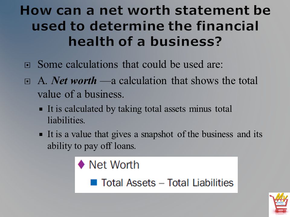 agribusiness library lesson l060087 calculating net worth ppt how to calculate business net worth