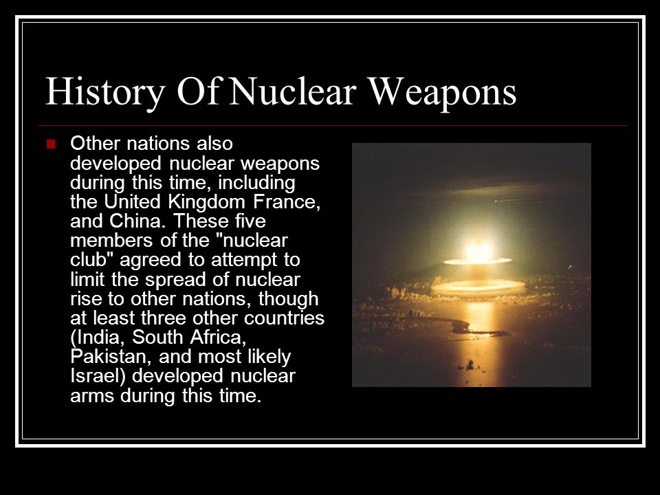 Nuclear Weapons By: Adebayo Amusu Foreign Policy. - ppt download
