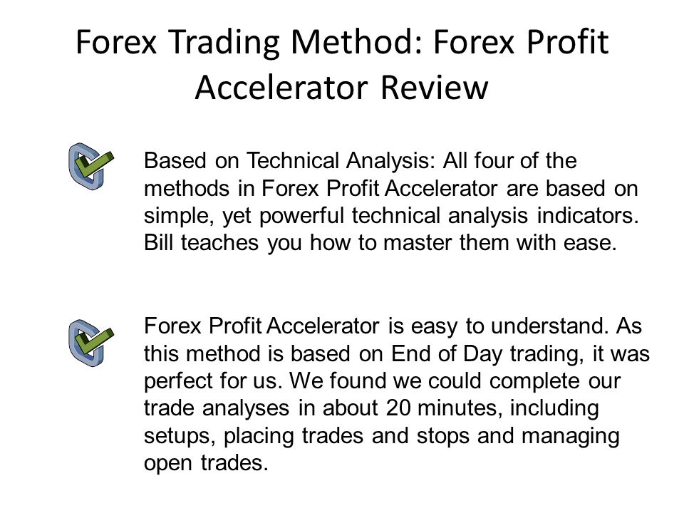 Forex Profit Accelerator Review Of Bill Poulos Highly Rated Forex - 