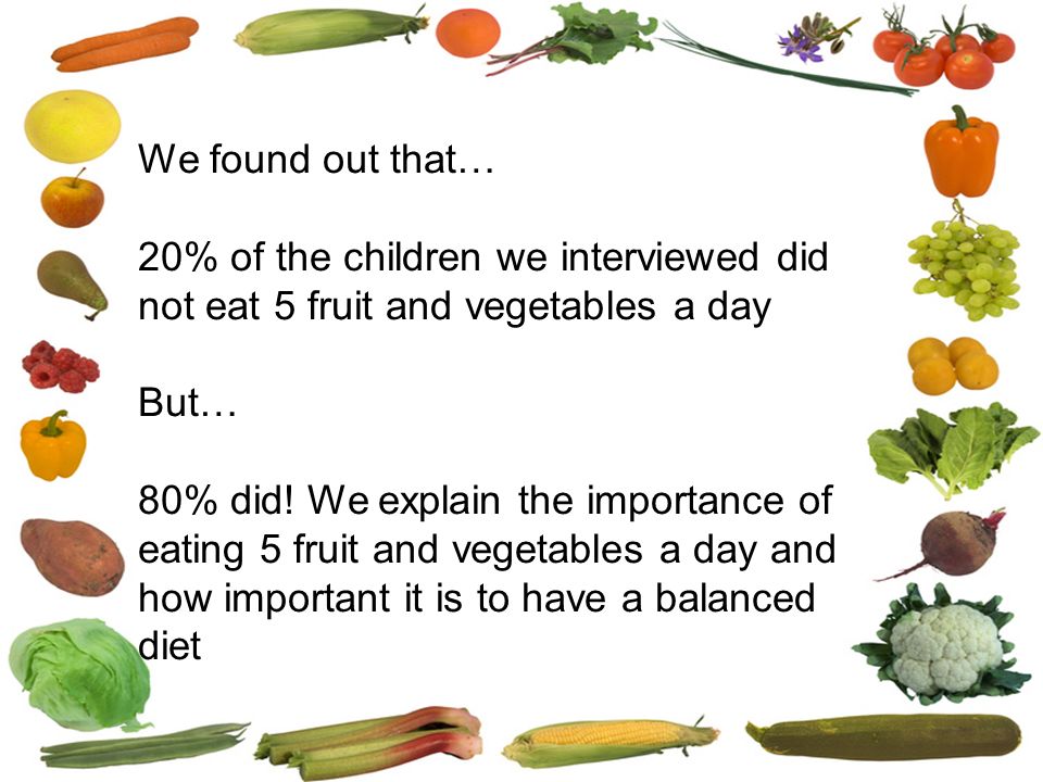 Balanced Diet Chart For 7 Year Old Child
