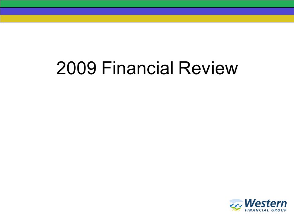 2009 Financial Review