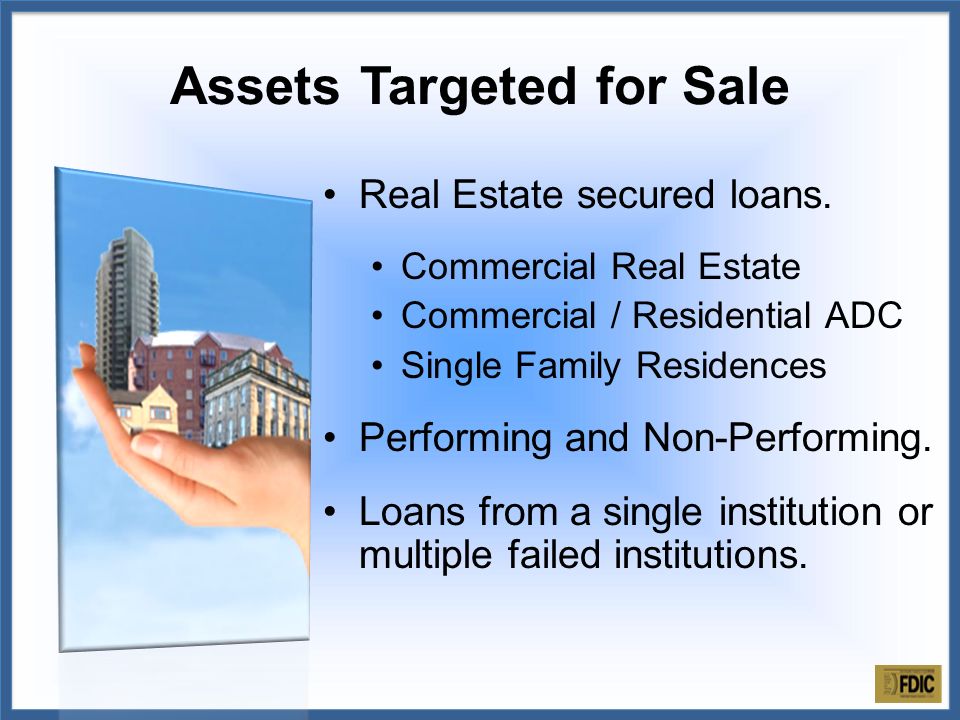 Real Estate secured loans.