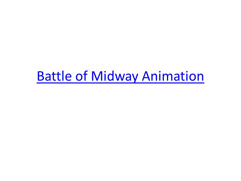 Battle of Midway Animation