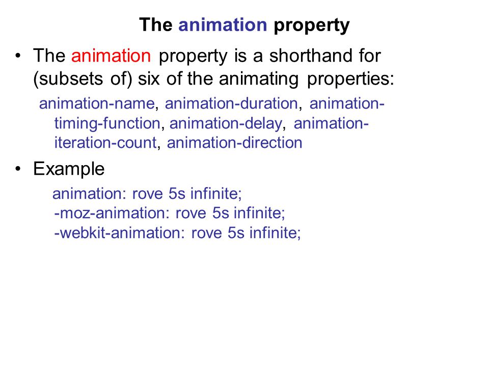 Animation in HTML. Modern versions of HTML and CSS support various  techniques which make certain kinds of animation easy We will first see an  animation. - ppt download