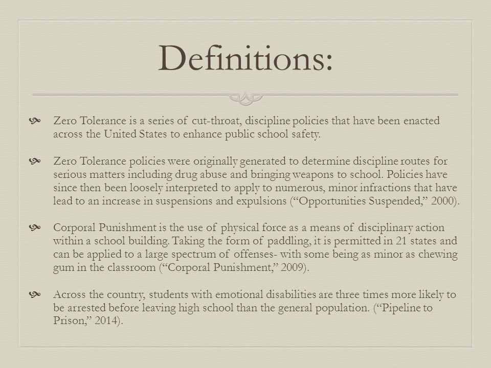 Pipeline To Prison Special Education >> Pipeline To Prison Discipline Policies And Trends Pipeline To Prison Special Education >> Pipeline To Prison Discipline Policies And Trends