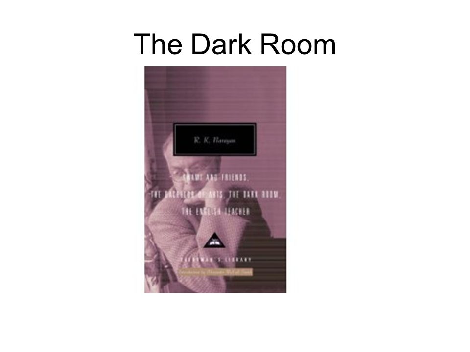 the dark room narayan novel