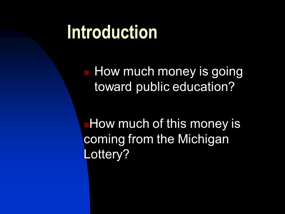 Funding Education in Michigan Is the Michigan lottery worth the gamble