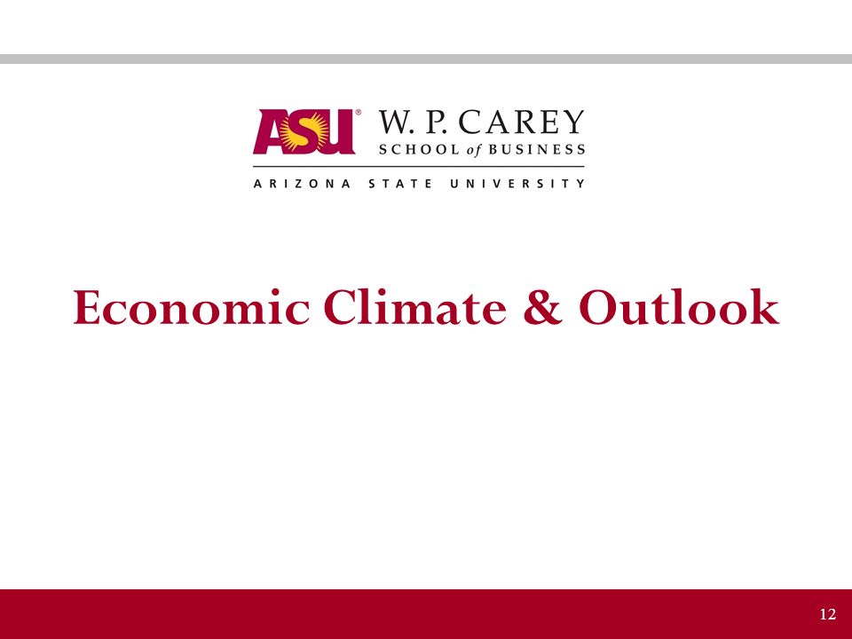 12 Economic Climate & Outlook