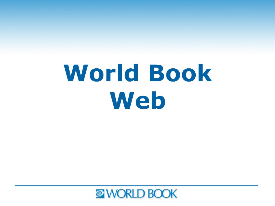 World Book Web