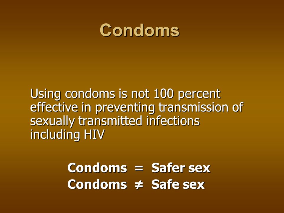 HIV Risk Reduction Avoid drug and alcohol use to maintain good judgment Avoid drug and alcohol use to maintain good judgment Don’t share needles used by others for: Don’t share needles used by others for:Drugs Tattoos Tattoos Body piercing Body piercing Avoid exposure to blood products Avoid exposure to blood products
