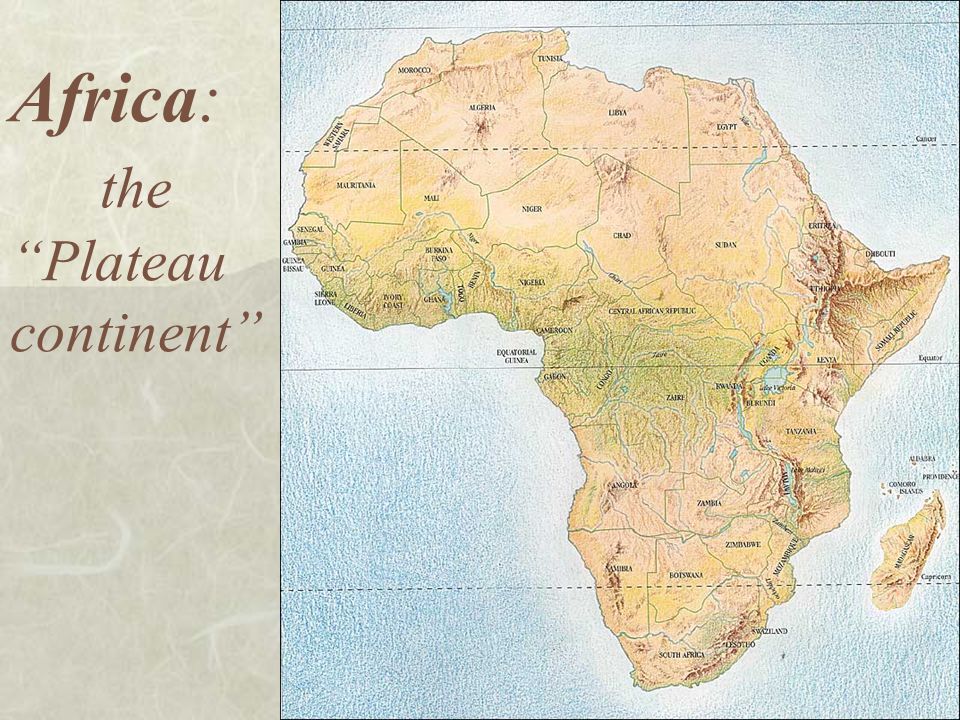 Координаты восточной африки. Карта рельефа Африки. Африка карта географическая сахара. Восточно африканское плоскогорье на карте. Восточно-африканское плоскогорье на карте Африки.