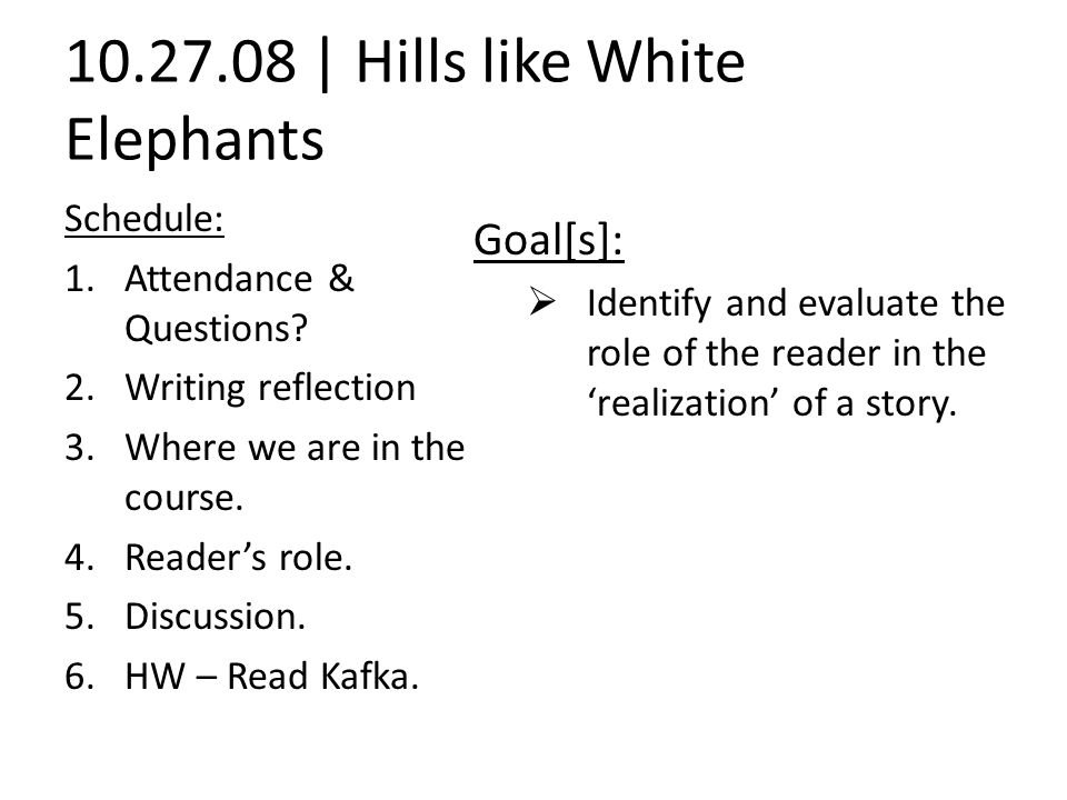 English Language Essay Topics Themes Of Hills Like White Elephants Essay High School Essays Samples also Fifth Business Essay Themes Of Hills Like White Elephants Essay Homework Help Should The Government Provide Health Care Essay
