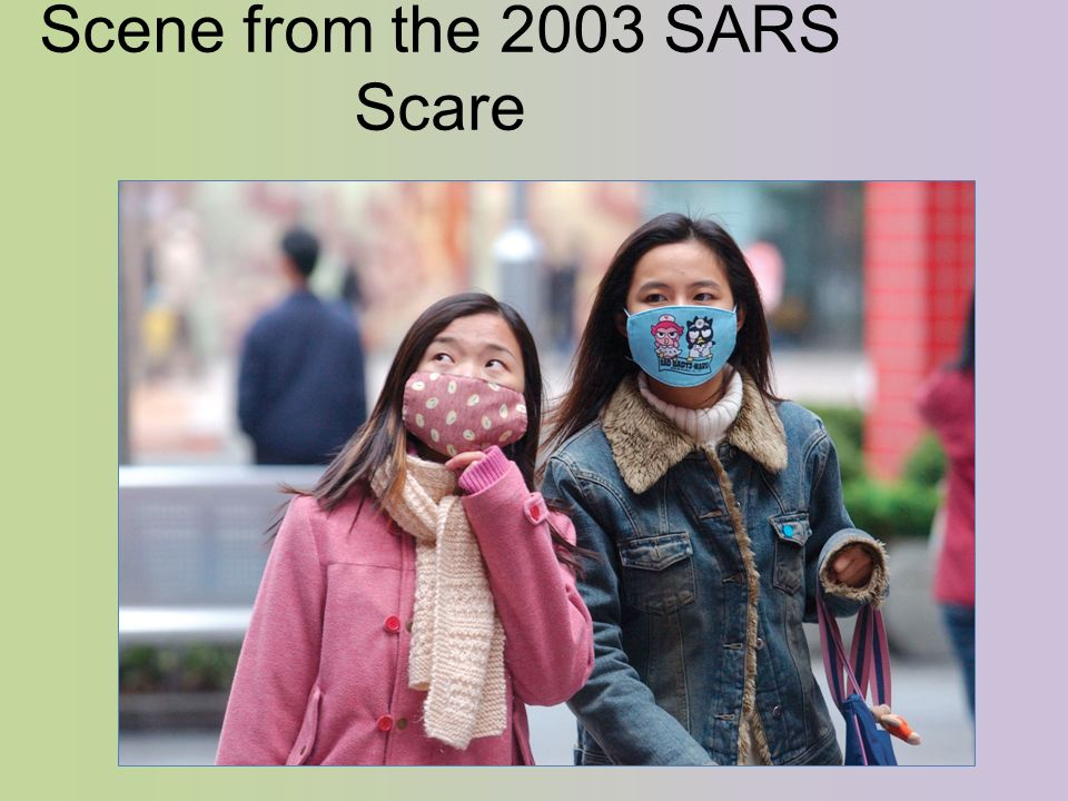 Scene from the 2003 SARS Scare