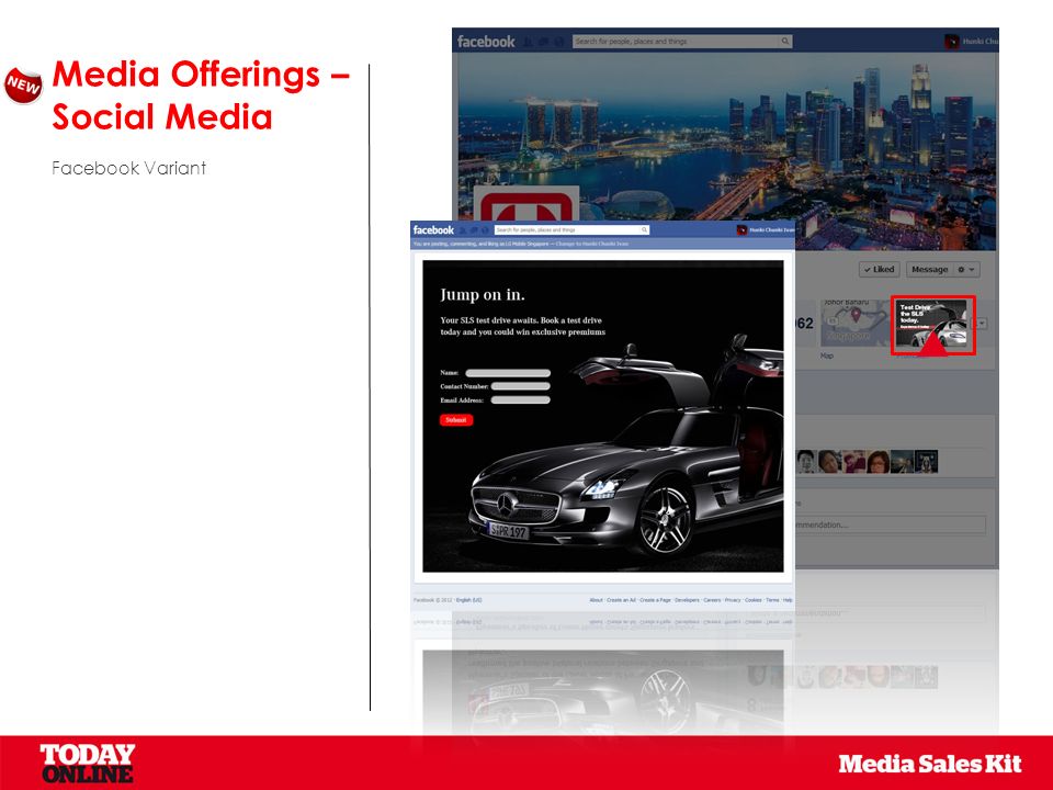 Media Offerings – Social Media Facebook Variant