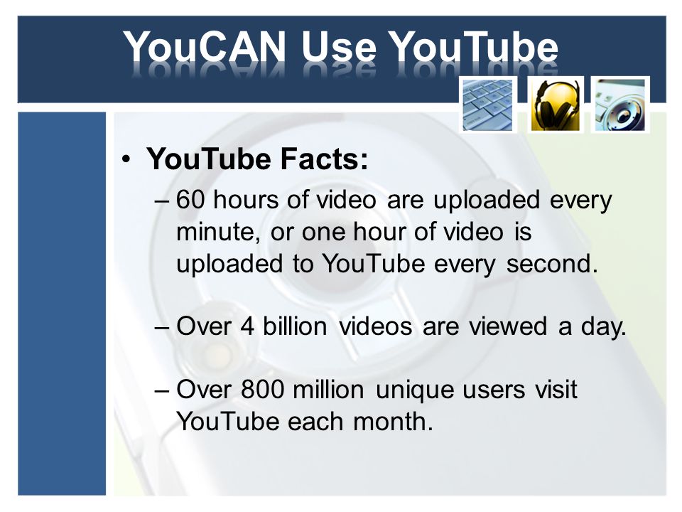 I can't use YouTube because… –it's blocked by the school. –the Internet  connection is not reliable. –the related videos and ads are not always  appropriate. - ppt download