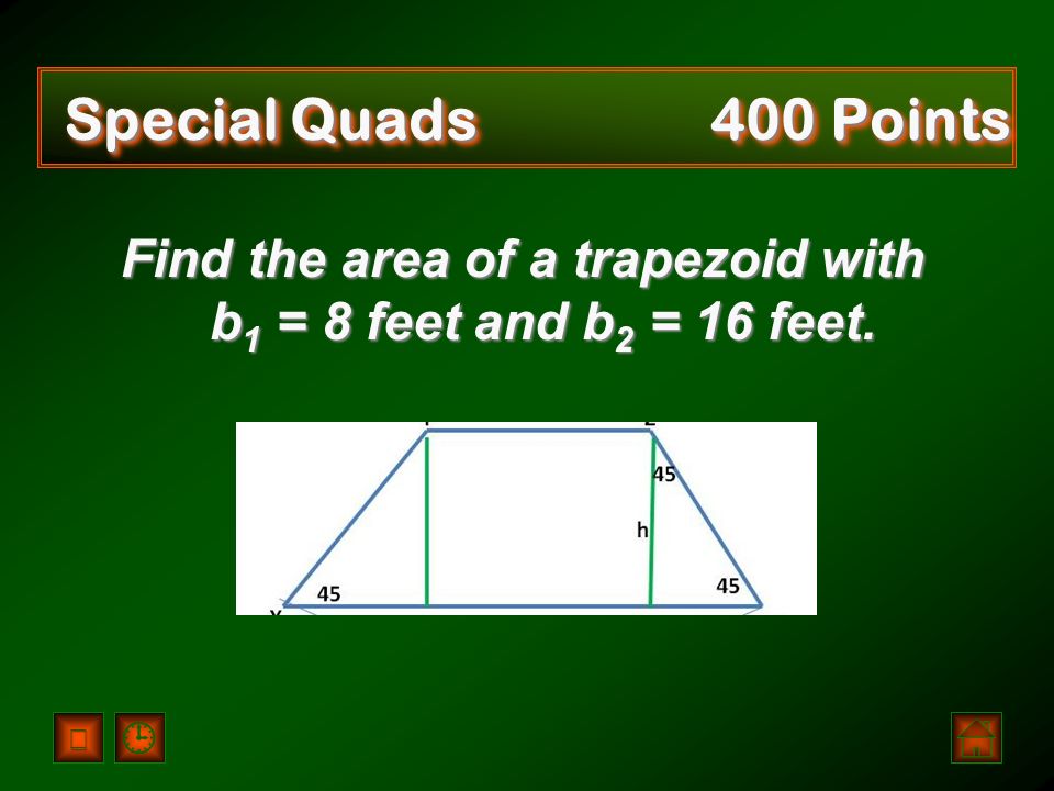 Special Quads 300 Points d 2 = 12 cm