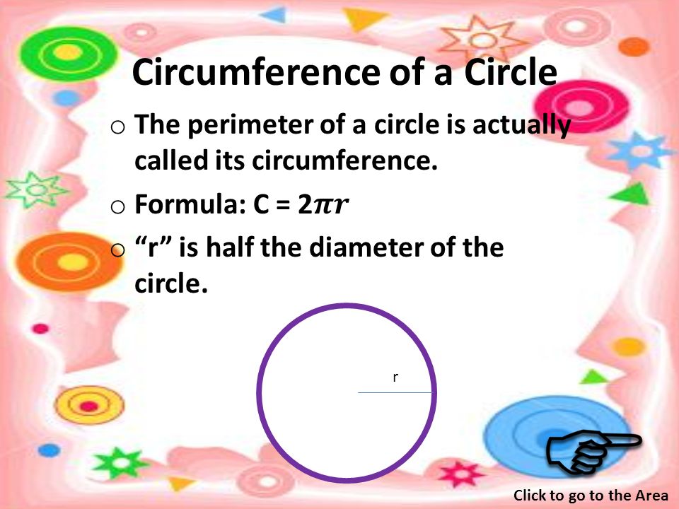 Click on Each Shape to Learn How to Find Its Perimeter and Area Circle Triangle Rectangle Square Trapezoid Parallelogram Click to go to Quiz