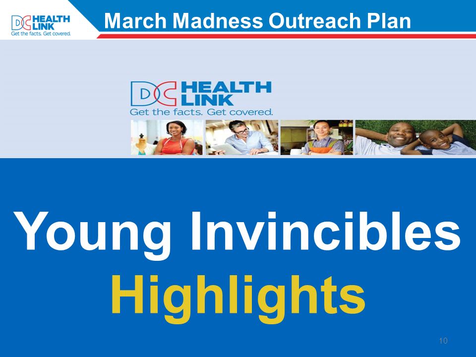 Young Invincibles Highlights 10 March Madness Outreach Plan